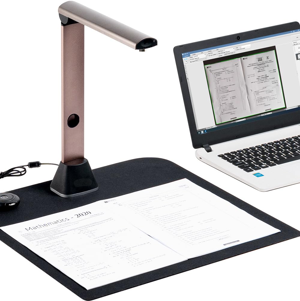 Amazon | iCODIS ドキュメントスキャナー 非破壊ブックスキャナー